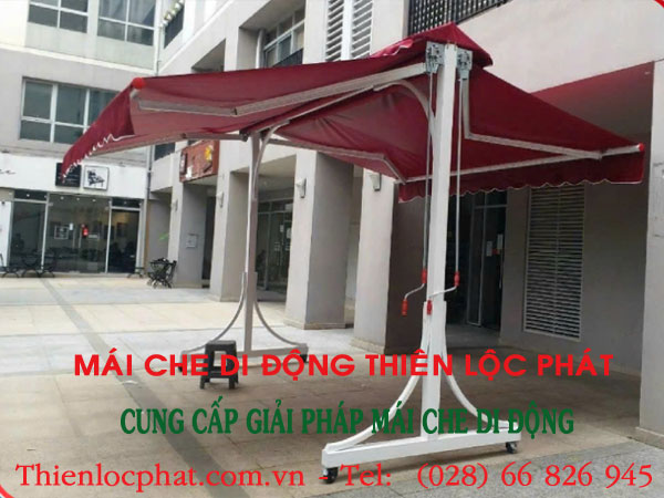 mái hiên di động chữ A
